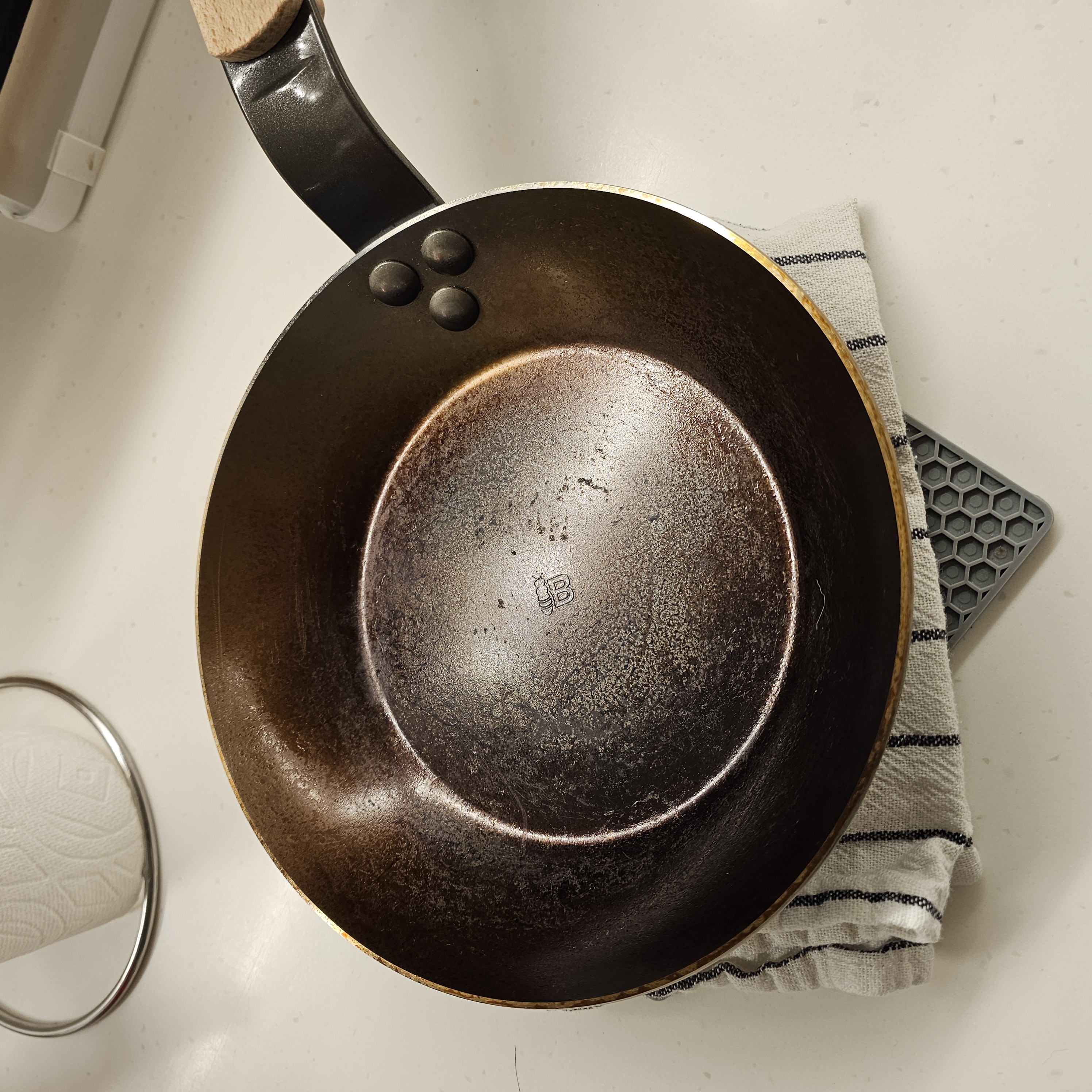 첫 번째 시즈닝 결과